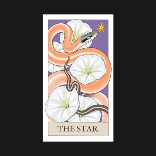 THE STAR Cave Dwelling Rat Snake Tarot Card T-Shirt