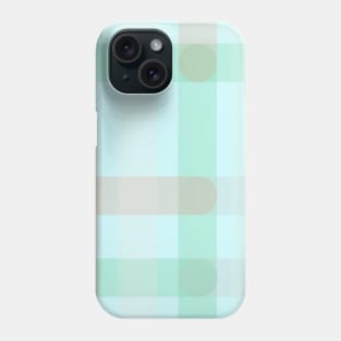 BLACK BACKGROUND AND INTERLACED LINES Phone Case