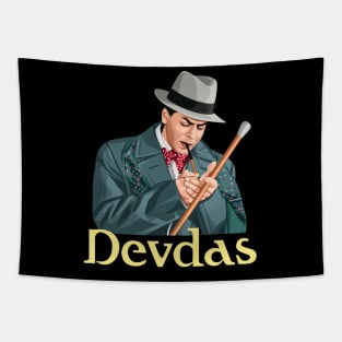 Devdas , Srk fan club, Pop art style, Shahrukh Khan Tapestry