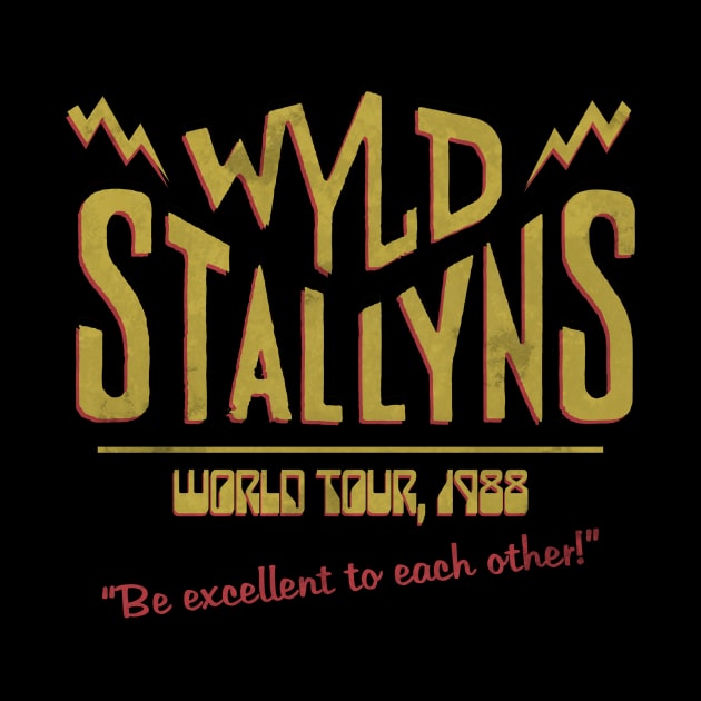 Wyld Stallyns World Tour 1988 by Clobberbox