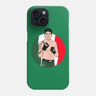 brandon moreno mexican pride Phone Case