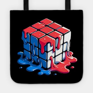 Melting Rubiks Cube Tote