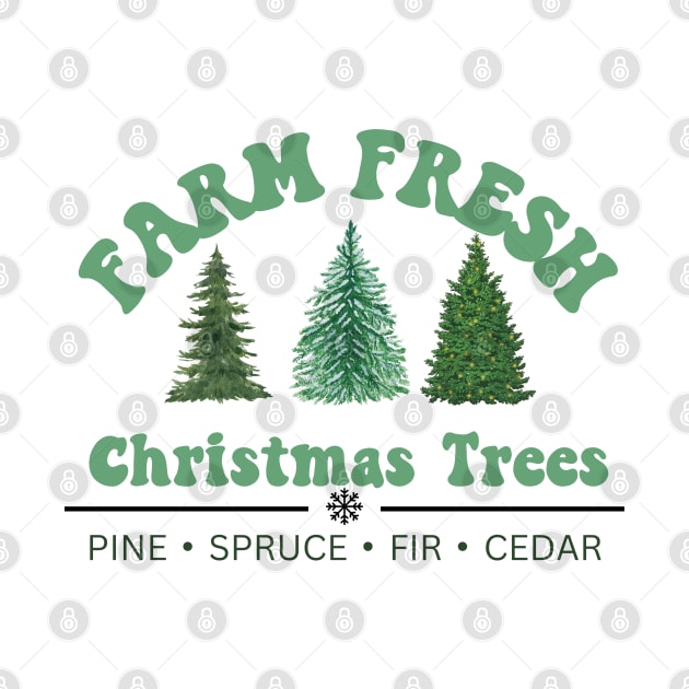 Farm Fresh Christmas tree design by jennydesigns