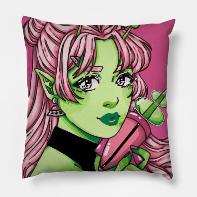 UFO Pillow by bukkbianka