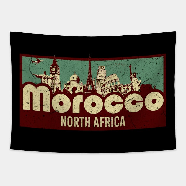 Morocco North Africa Tapestry by SerenityByAlex