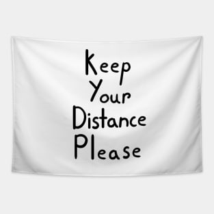 Keep Your Distance Please Tapestry