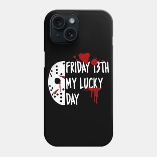 Halloween Friday 13th Jason Mask Quote Phone Case