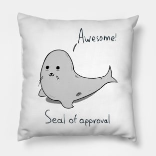 Seal of approval Pillow