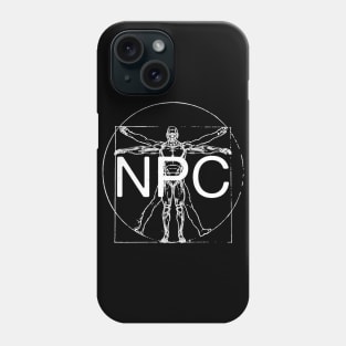 NPC - Robot Non Playable Character Phone Case