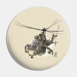 Mil MI24 Hind Pin