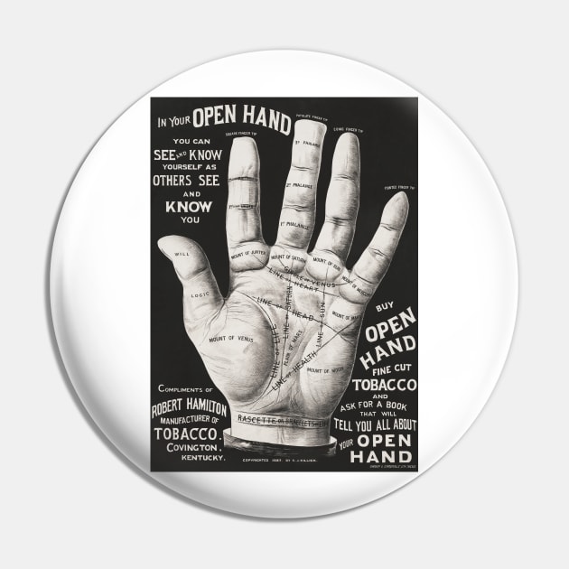 Open hand, palm reading Pin by dailycreativo