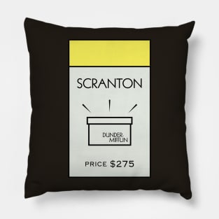 Scranton Property Card Pillow