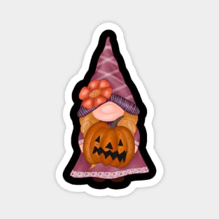 Cute halloween witch - matching Magnet
