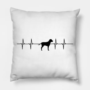 heart beat-dog Pillow