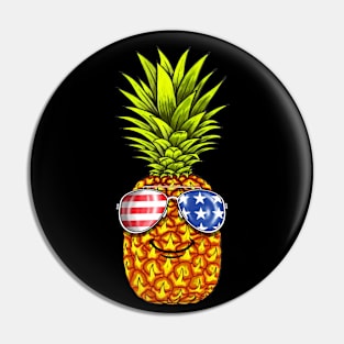 American pineapple fruit cute pineapple pineapple lover Pin