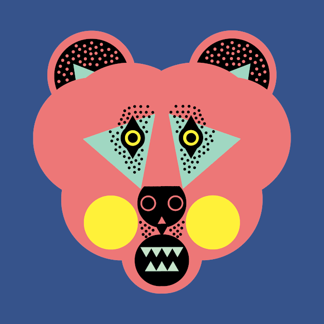 Grizzly Bear Face, Original by AnimalMagic