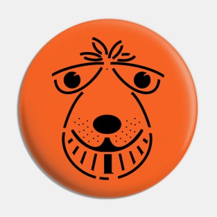 Space Hopper (small print) Pin