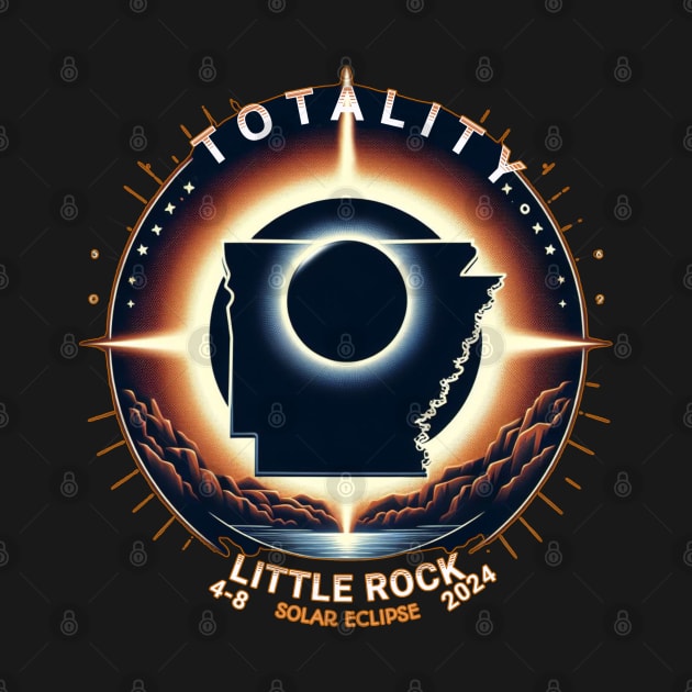 LITTLE ROCK ARKANSAS SOLAR ECLIPSE TOTALITY 4 8 2024 by Truth or Rare