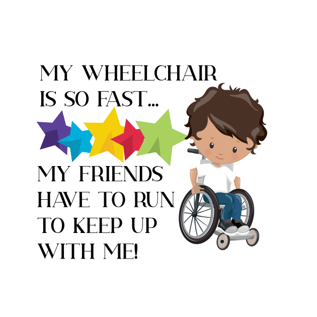 Wheelchair Boy is So Fast by allthumbs