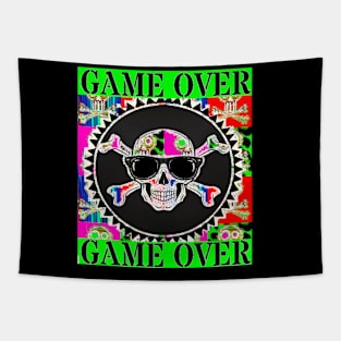 Gamer Game Over by LowEndGraphics Tapestry