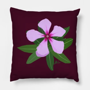 Pink Flower Pillow