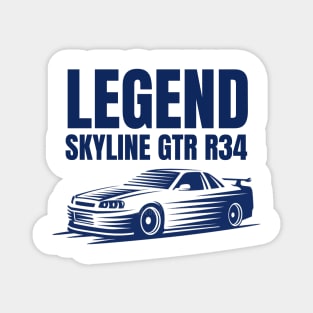 R34 Skyline GTR Magnet