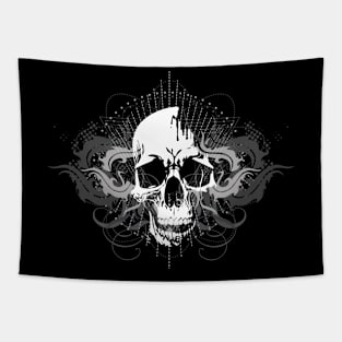 gothic skull Tapestry