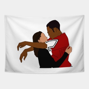 A Different World Dwayne Wayne Whitley Gilbert Fan Art Tapestry