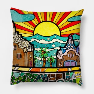 Barcelona Sea View Pillow