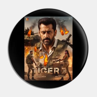 Tiger 3 Salman khan art Pin