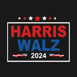 Harris Waltz 2024 Election Kamala Harris Tim Waltz 2024 T-Shirt