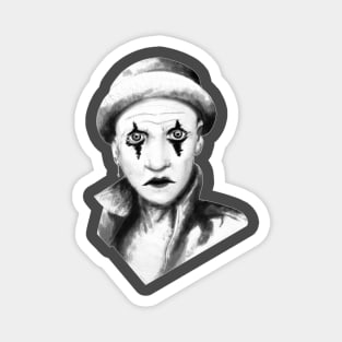 sad clown Magnet