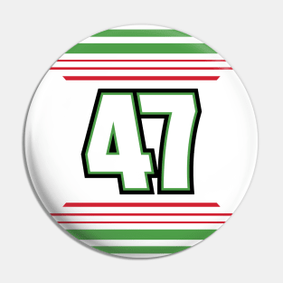 Ricky Stenhouse Jr #47 2024 NASCAR Design Pin