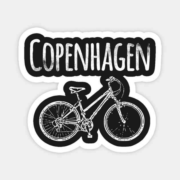 Copenhagen Bicycle Magnet by mivpiv