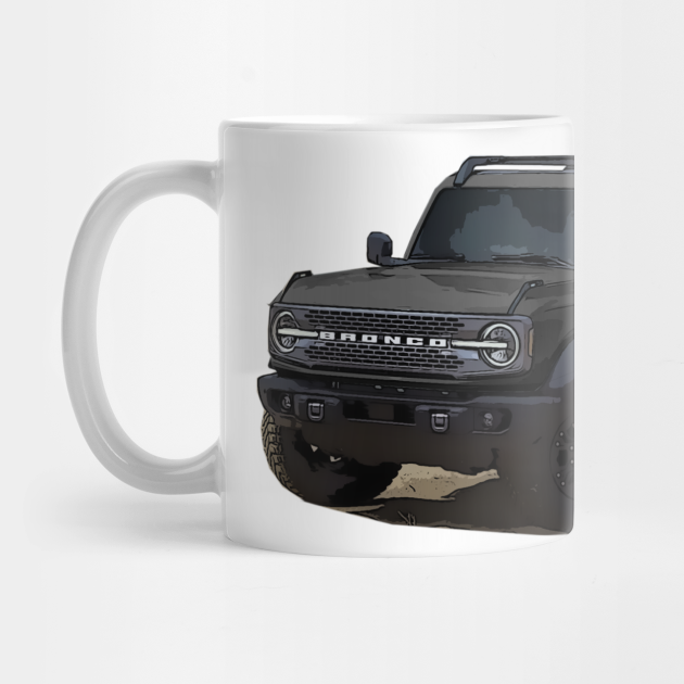 2021 Ford Bronco 4 Door Carbonized Grey New Ford Bronco 2021 Mug Teepublic