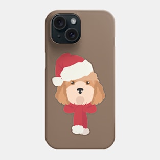 Cockapoo Christmas Dog Phone Case