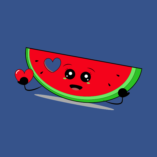 I will give you my heart watermelon by Coowo22