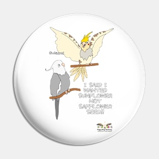 HWS SASSY COLLECTION! - COCKATIEL Pin