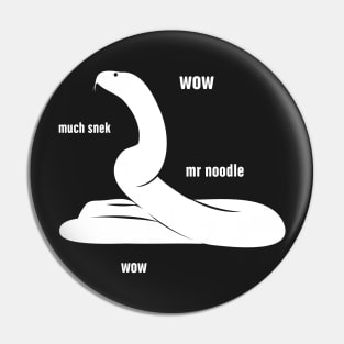 Funny Ball Python Snake | Snek Meme Pin