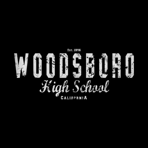 Scream Woodsboro High School Logo by frekioxo