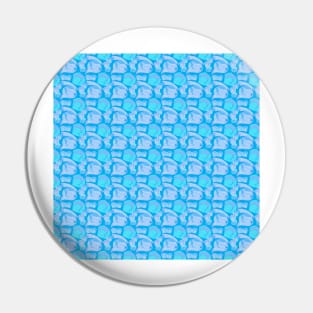 "Everyone Likes Butts" Pattern (Cool Cyan) Pin