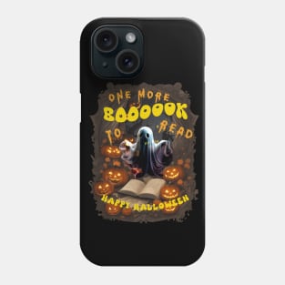 One More Book To Read Halloween Spooky Motifs Phone Case