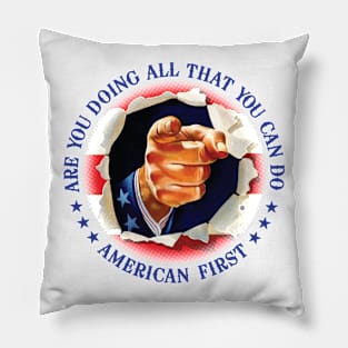 America First Pillow