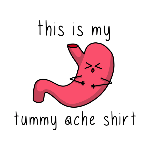 this is my tummy ache shirt by thecurlyredhead