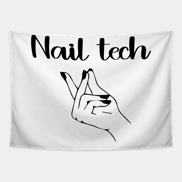 Nail tech  Gift for Women's  spring nails Tapestry by soukai