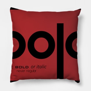 Bold Pillow