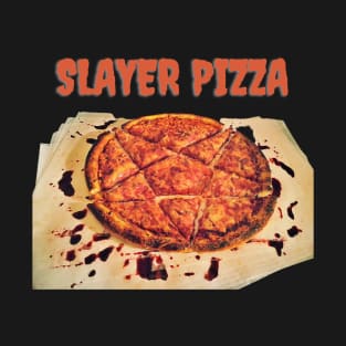 The Slayer Pentagram Pizza T-Shirt