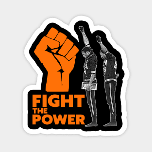 FIGHT THE POWER // Black Power Salute 1968 Olympics Magnet