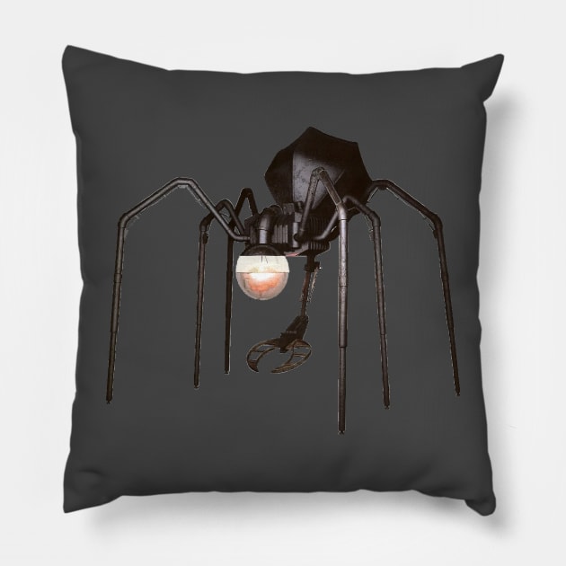 Spider Droid Bug Pillow by That Junkman's Shirts and more!