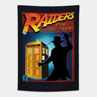 RAIDERS OF THE LOST TARDIS Tapestry